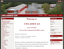 Tablet Screenshot of cmlassen.dk